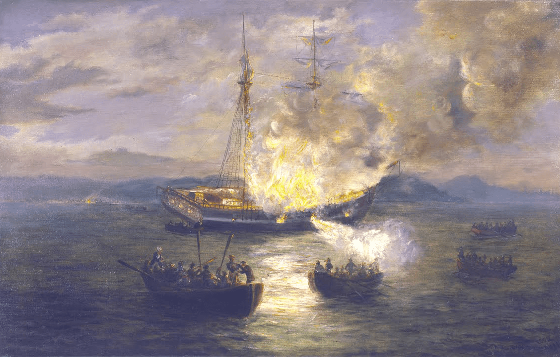 Burning of the Gaspee | Summary of the 1772 Gaspee Affair ...