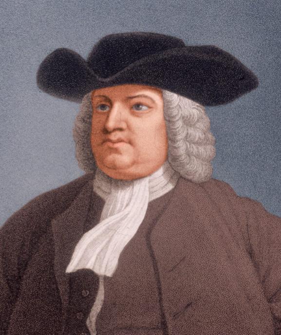 Portrait of William Penn.